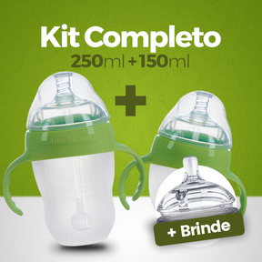 Mamadeira que Imita o Seio Materno • Tetadeira™ (+ Bico extra GRÁTIS) - Ama Mamma