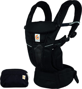 Canguru Ergobaby 4 Posições Omni 360 Air Mesh - Black
