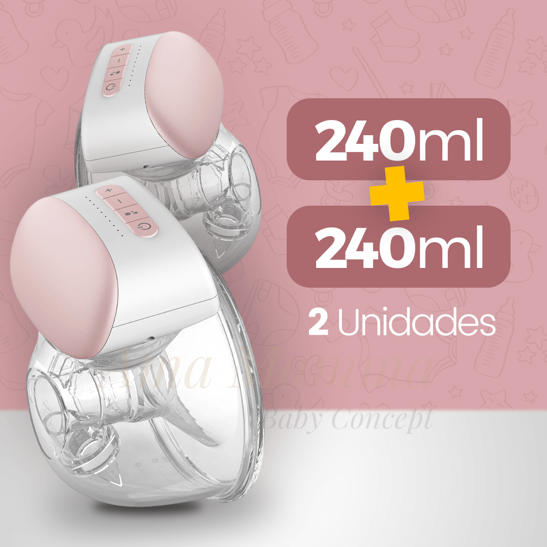 Bomba de Tirar Leite Elétrica Mãos Livres - Ama Mamma