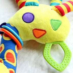 Mordedor e Chocalho Educativo Girafa - Ama Mamma