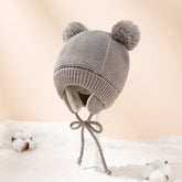 Gorro Aviador com Pompom - Ama Mamma
