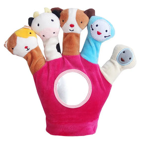 Luva Sensorial Fantoches Bichinhos - Ama Mamma