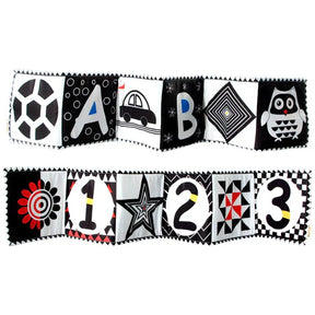 Livro Sensorial de Estímulo Visual - Montessori - Ama Mamma