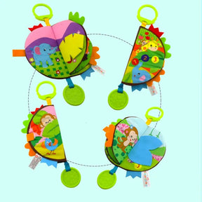 Livro de Pano Sensorial para Bebê - Ama Mamma