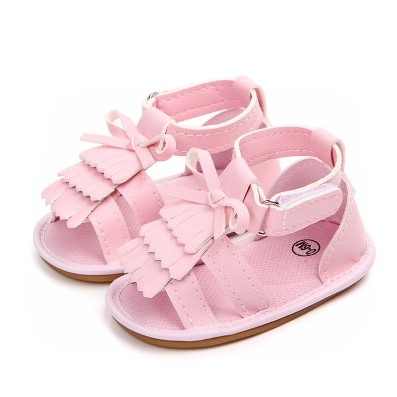 Sandália Infantil Bebê Franjinhas Fashion - Ama Mamma