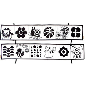 Livro Sensorial de Estímulo Visual - Montessori - Ama Mamma