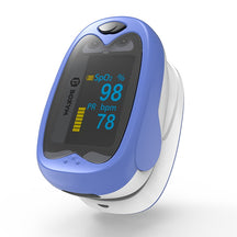 Oxímetro de Dedo Infantil LED Recarregável - Ama Mamma