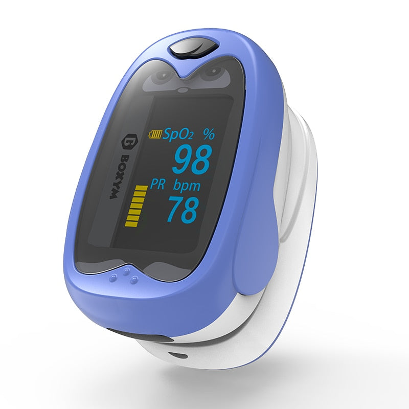 Oxímetro de Dedo Infantil LED Recarregável - Ama Mamma