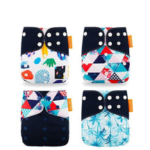 Fralda de Pano Infantil Ecológica e Reutilizável - 4 unidades - Ama Mamma