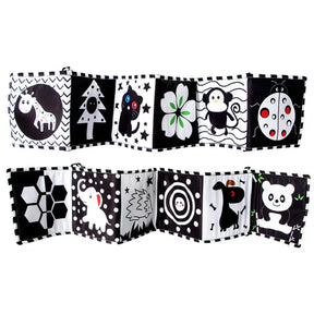 Livro Sensorial de Estímulo Visual - Montessori - Ama Mamma