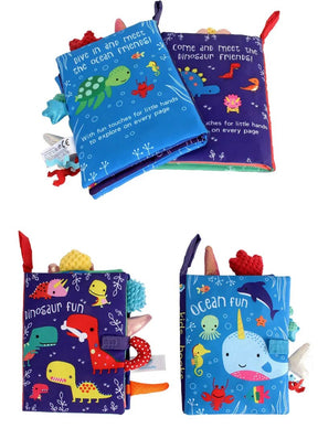 Livro de Pano Montessori com Cauda - Ama Mamma