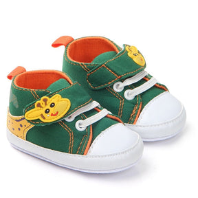 Sapatinho Infantil Bebê Cano Alto Girafinha - Ama Mamma