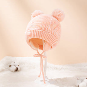 Gorro Aviador com Pompom - Ama Mamma