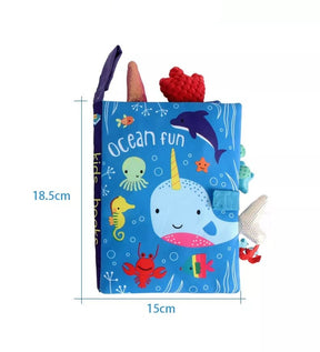 Livro de Pano Montessori com Cauda - Ama Mamma