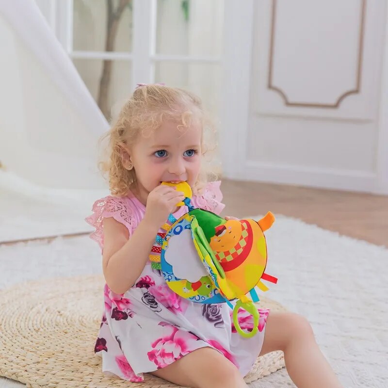 Livro de Pano Sensorial para Bebê - Ama Mamma