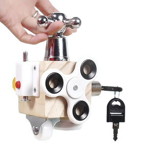 Bloco Montessori de Treinamento de Habilidades - Ama Mamma