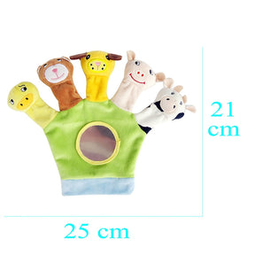 Luva Sensorial Fantoches Bichinhos - Ama Mamma