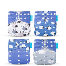 Fralda de Pano Infantil Ecológica e Reutilizável - 4 unidades - Ama Mamma