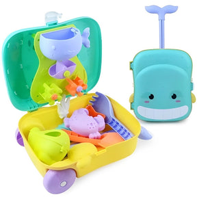Kit Praia Infantil com Mala Porta Brinquedos - Ama Mamma