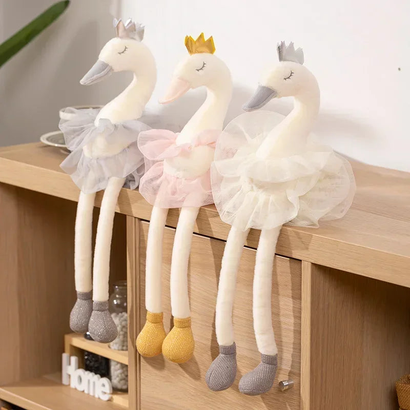 Pelúcia Cisne Encantado com Saia para Bebês Ama Mamma - Ama Mamma