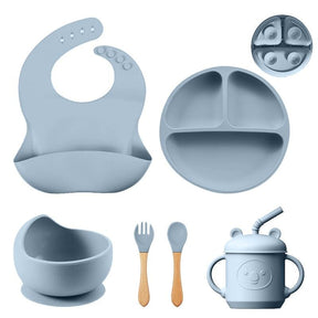 Kit Introdução Alimentar Silicone - 6 Peças - Ama Mamma
