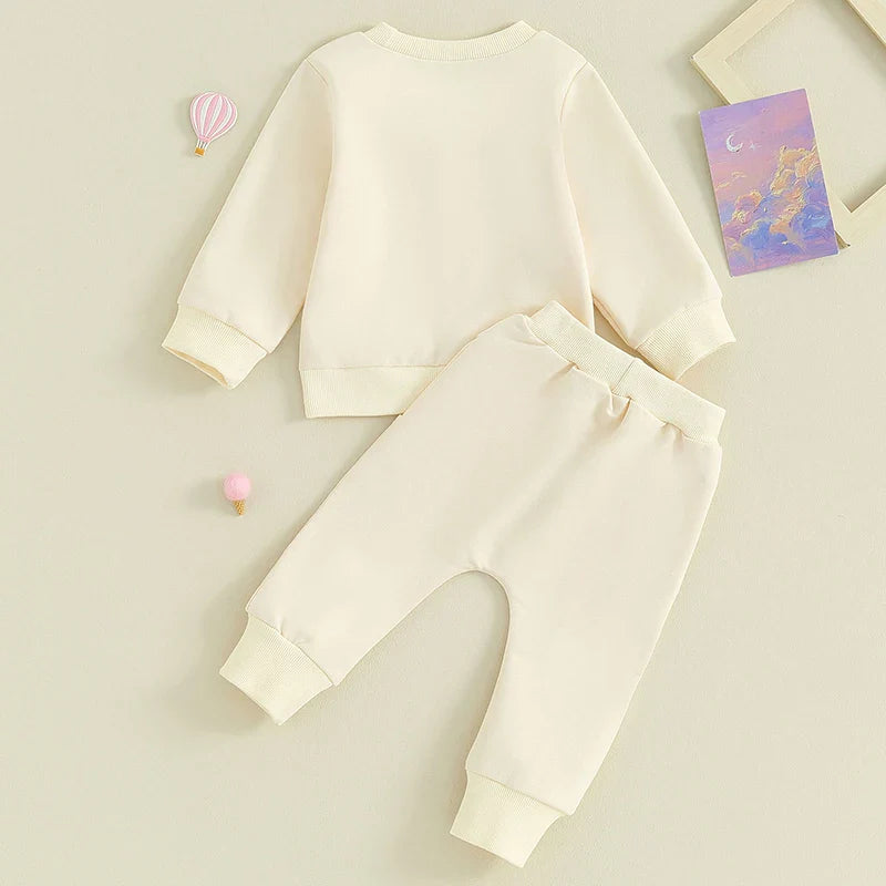 Conjunto Moletom Feminino Infantil Arco Iris - Ama Mamma