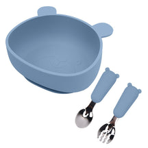 Bowl e Talheres para Alimentação do Bebê Meu Ursinho - Ama Mamma