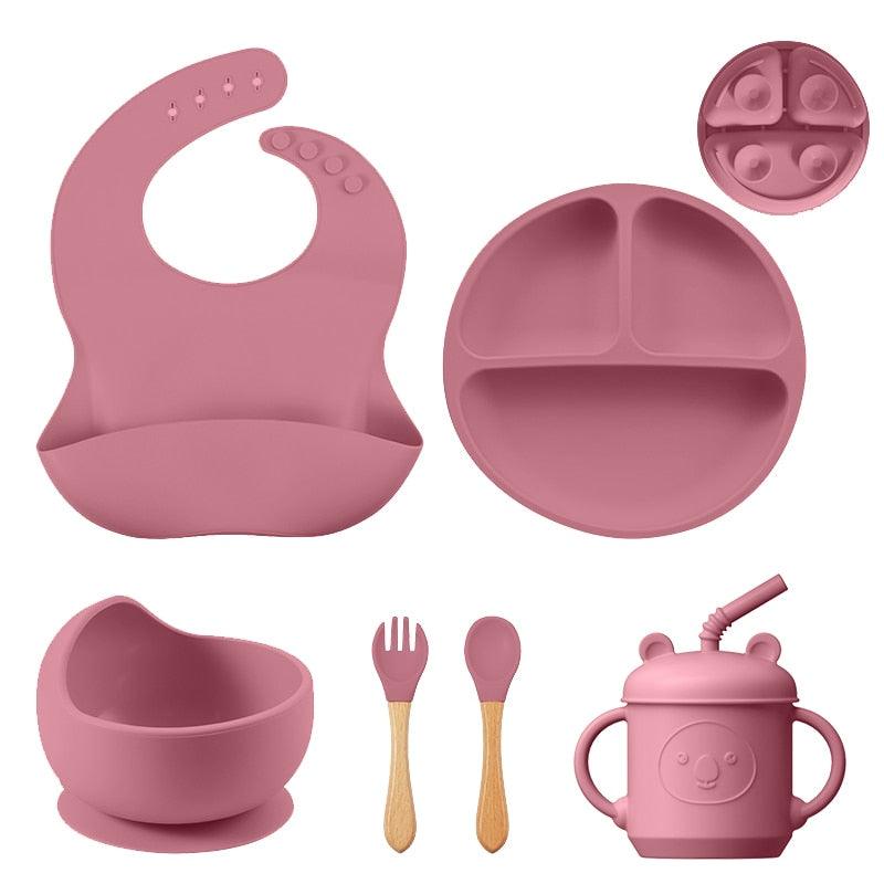 Kit Introdução Alimentar Silicone - 6 Peças - Ama Mamma
