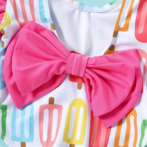 Maiô Bebê Infantil Picolé Laço - Ama Mamma