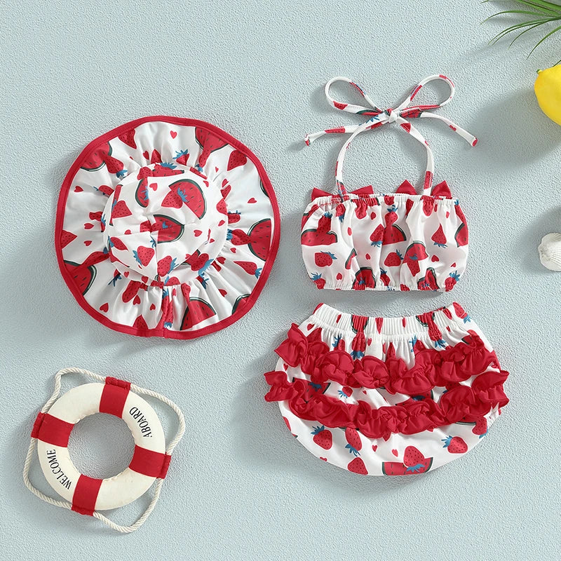 Biquini Infantil Top - 3 Pçs - Ama Mamma