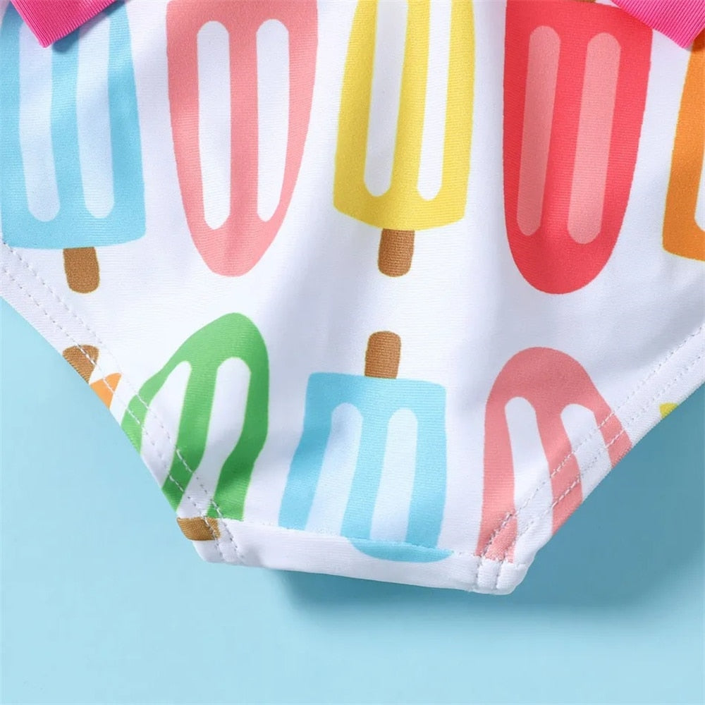 Maiô Bebê Infantil Picolé Laço - Ama Mamma