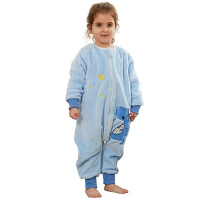 Macacão Pijama de Inverno Infantil Fleece com Zíper Longo - Ama Mamma