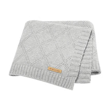 Manta Tricotada Louise Cobertor Recém-Nascido - Ama Mamma