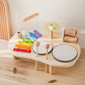 Instrumento Musical Infantil Montessori - Bateria - Ama Mamma