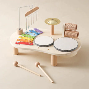 Instrumento Musical Infantil Montessori - Bateria - Ama Mamma