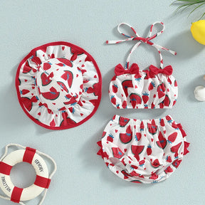 Biquini Infantil Top - 3 Pçs - Ama Mamma