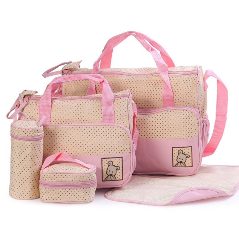Kit Bolsas Maternidade com 5 Peças - Ama Mamma - Ama Mamma