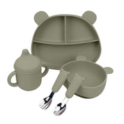 Kit Alimentação do Bebê - Meu Ursinho - 5 Peças - Ama Mamma