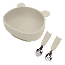 Bowl e Talheres para Alimentação do Bebê Meu Ursinho - Ama Mamma