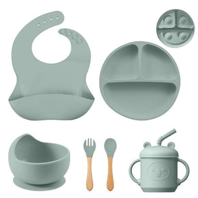 Kit Introdução Alimentar Silicone - 6 Peças - Ama Mamma