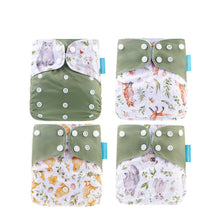 Fralda de Pano Infantil Ecológica e Reutilizável - 4 unidades - Ama Mamma