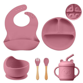 Kit Introdução Alimentar Silicone - 6 Peças - Ama Mamma