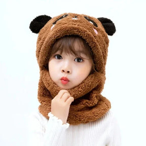 Touca de Inverno Infantil Fleece Bichinhos - Ama Mamma