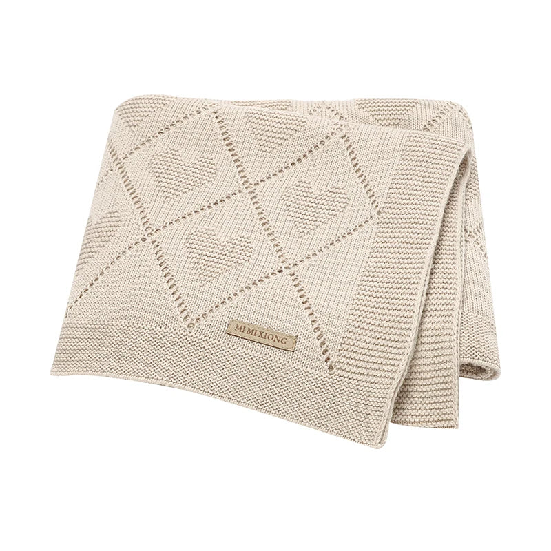 Manta Para Bebê Tricot Melanie - Ama Mamma