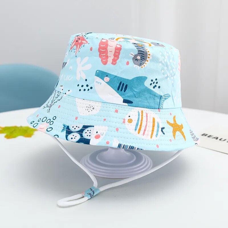Chapéu de Praia Bebê Infantil Estampas - Ama Mamma
