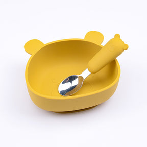 Bowl e Talheres para Alimentação do Bebê Meu Ursinho - Ama Mamma