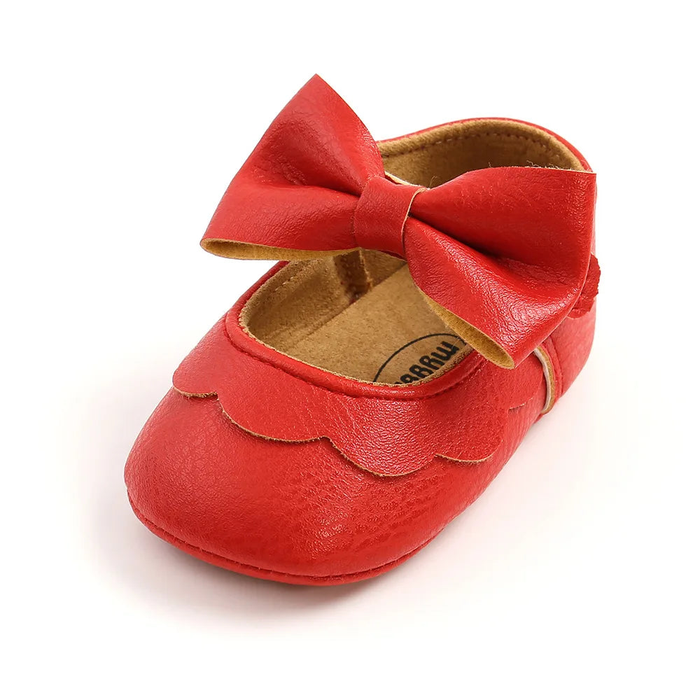 Sapatinho Princesa Laço Antiderrapante | 0-18 Meses - Ama Mamma