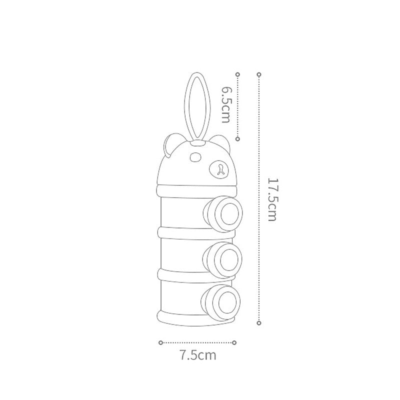 Dispensador de Leite em Pó para o Bebê - Ama Mamma