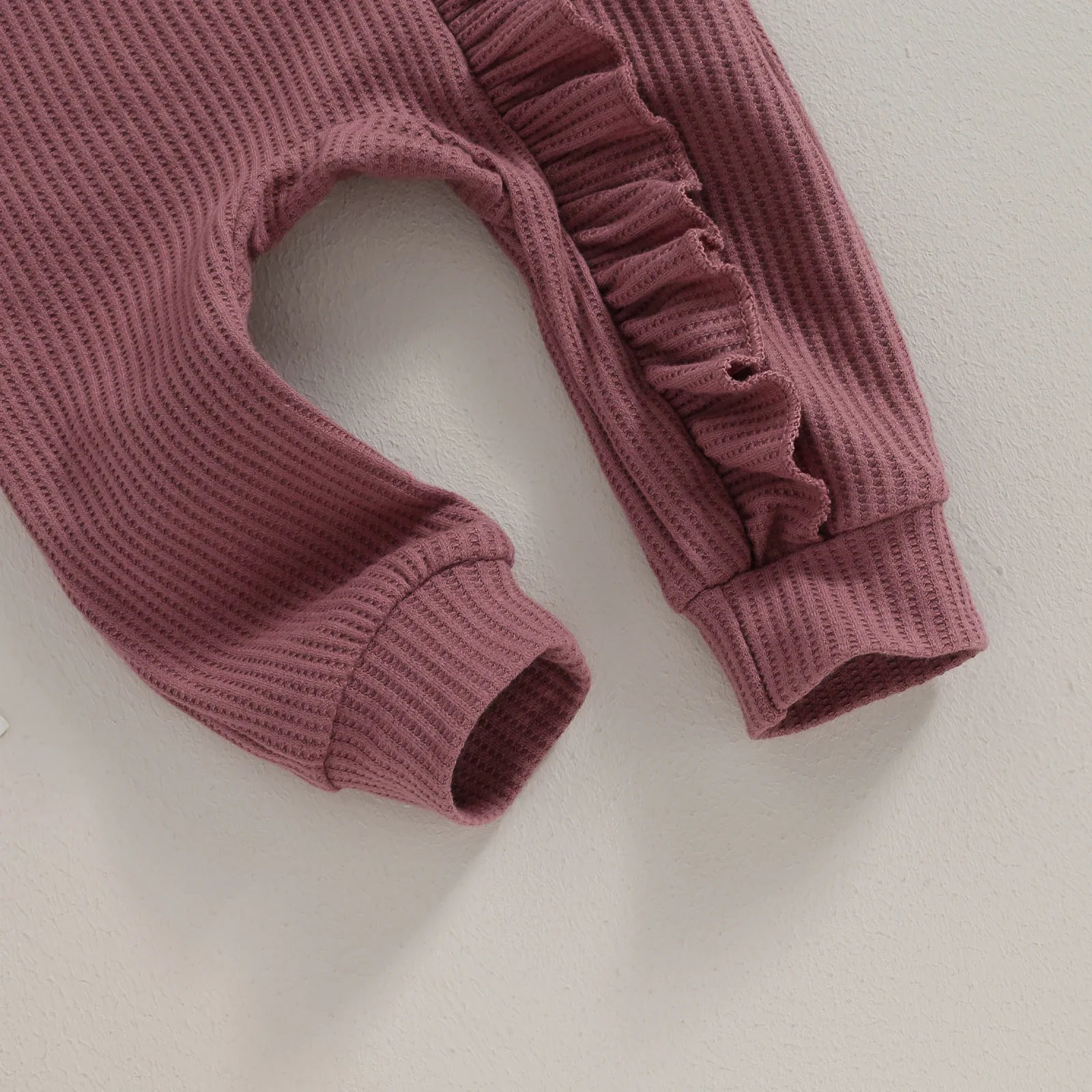 Macacão Feminino Bebê Babado + Faixa de Cabelo - Ama Mamma