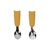 Talheres para Alimentação do Bebê - Meu Ursinho - Ama Mamma